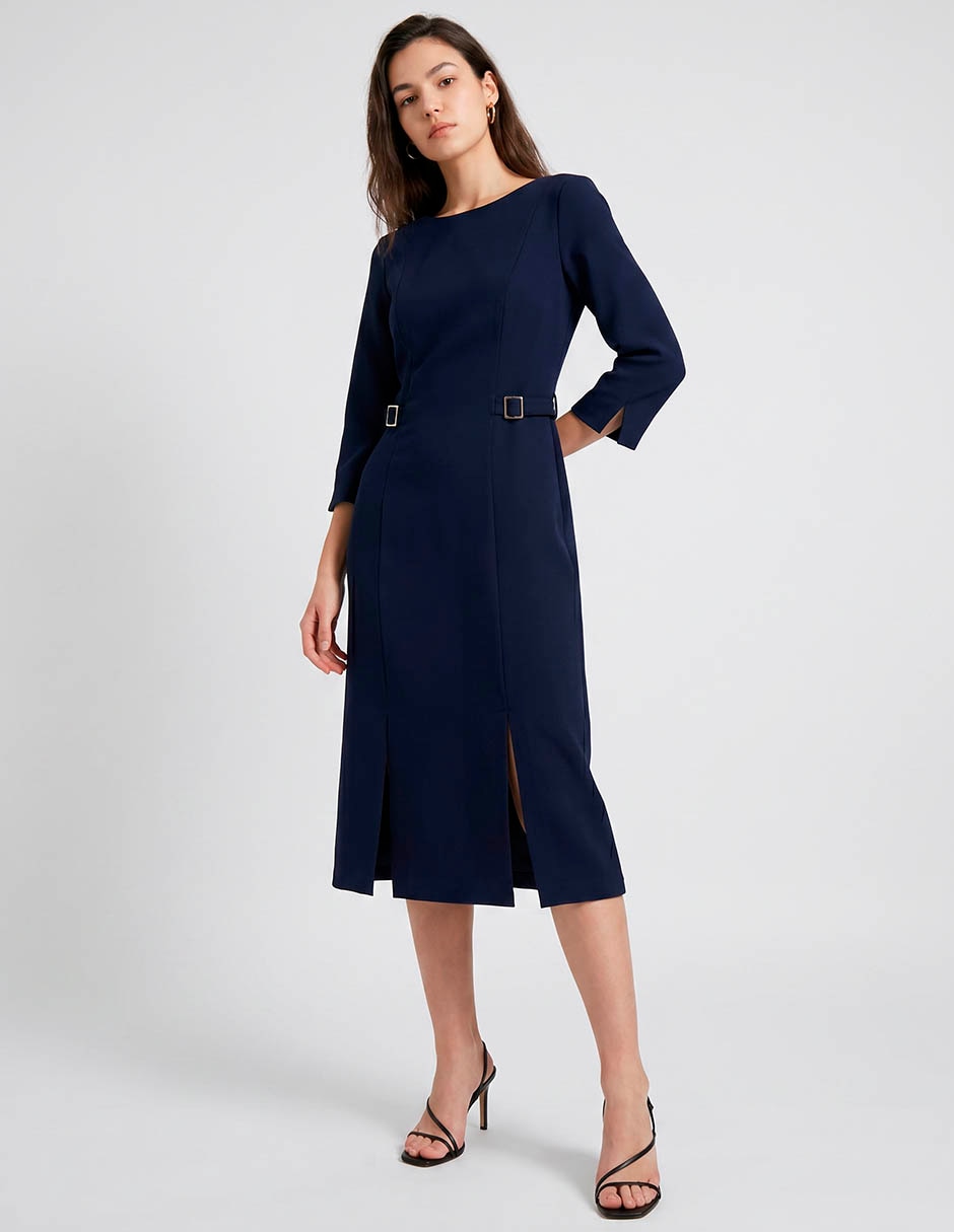Vestido midi formal para mujer Vestido midi formal para mujer