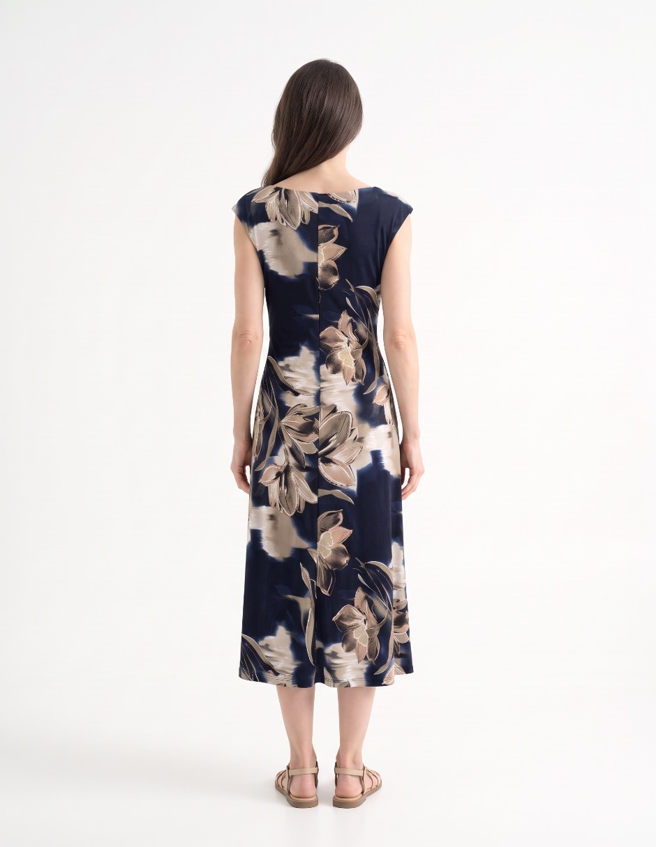 Vestido midi casual para mujer 2