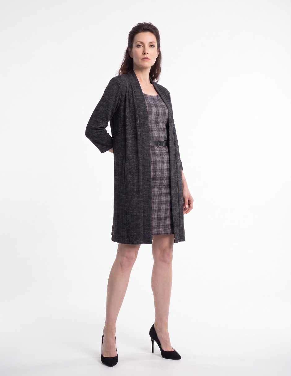 Vestido a la rodilla casual para mujer 3