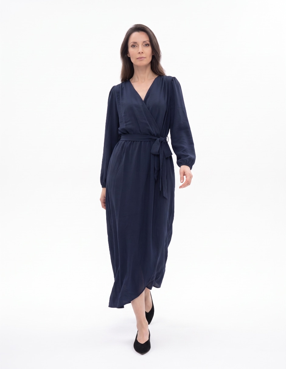 Vestido al tobillo casual para mujer 3