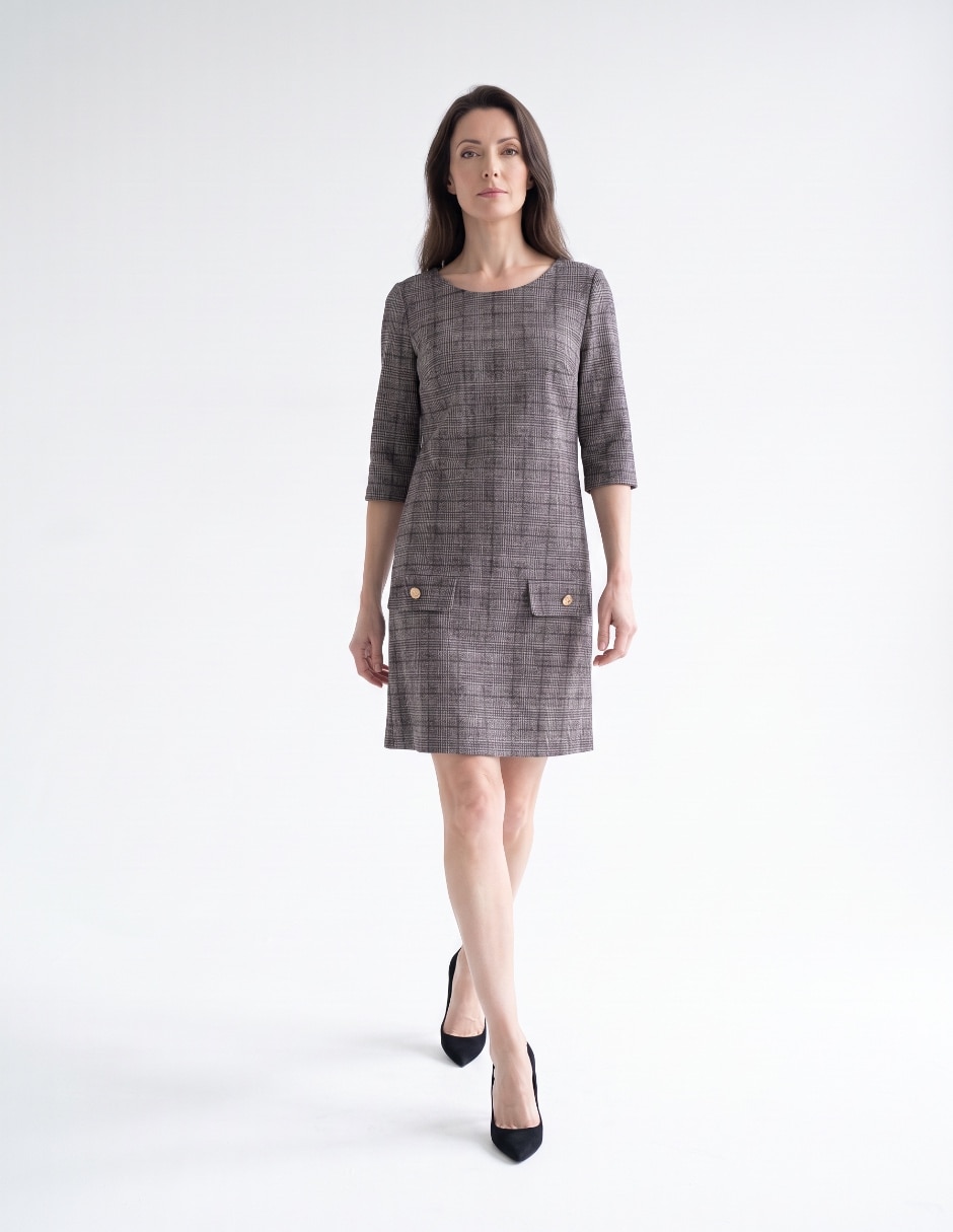 Vestido a la rodilla casual para mujer Vestido a la rodilla casual para mujer