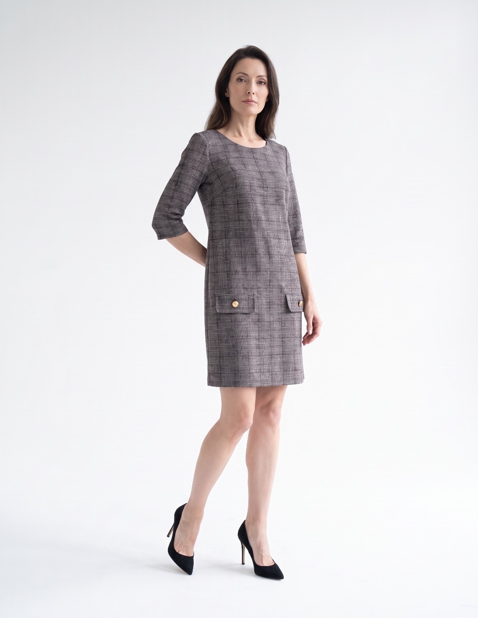 Vestido a la rodilla casual para mujer 3