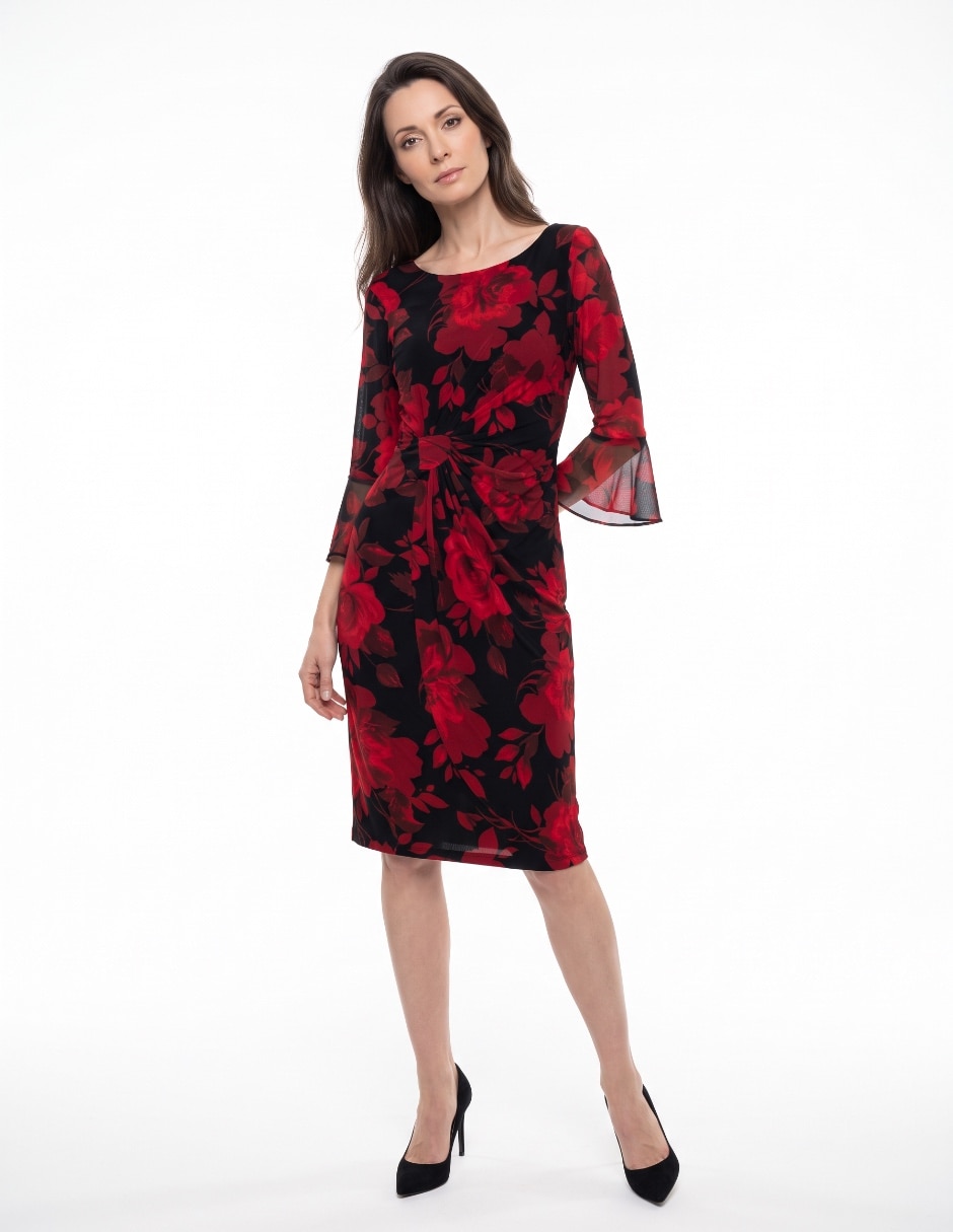 Vestido a la rodilla casual para mujer Vestido a la rodilla casual para mujer