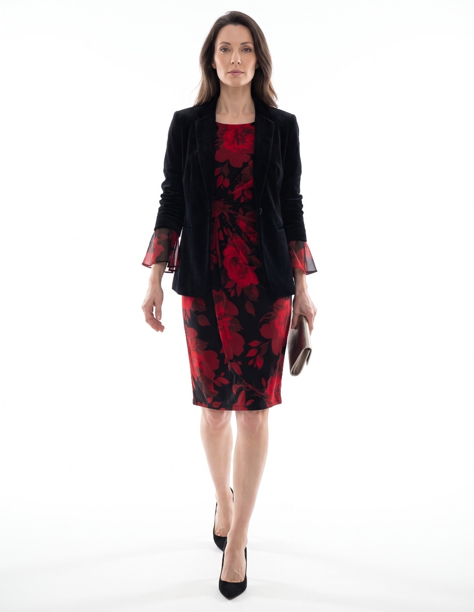 Vestido a la rodilla casual para mujer 3