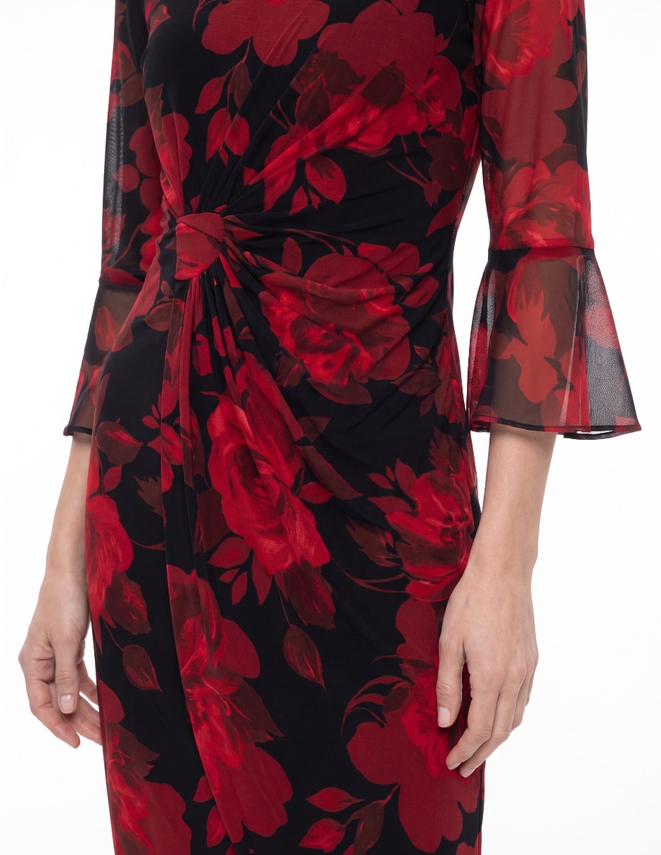Vestido a la rodilla casual para mujer 4