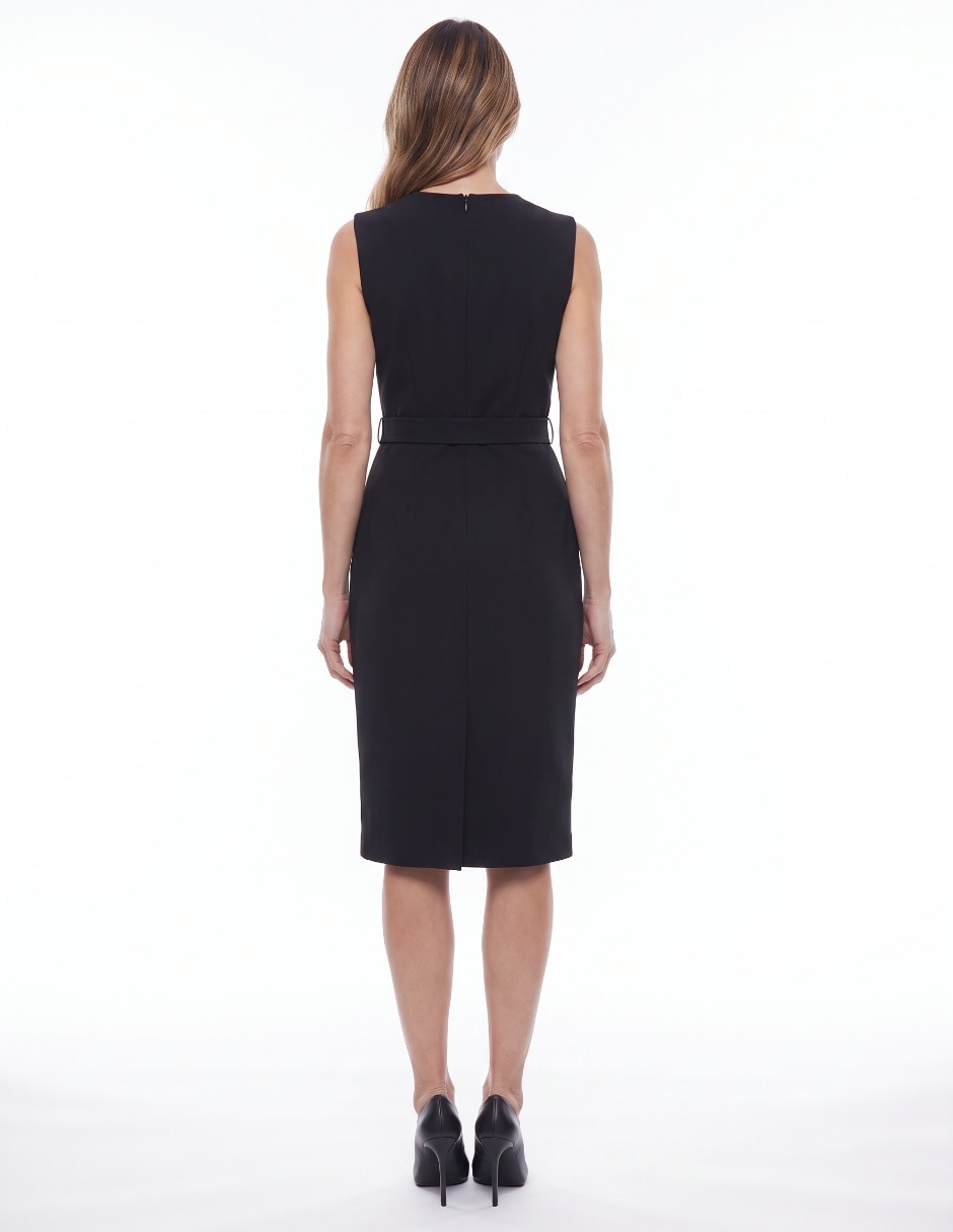 Vestido a la rodilla casual para mujer 2