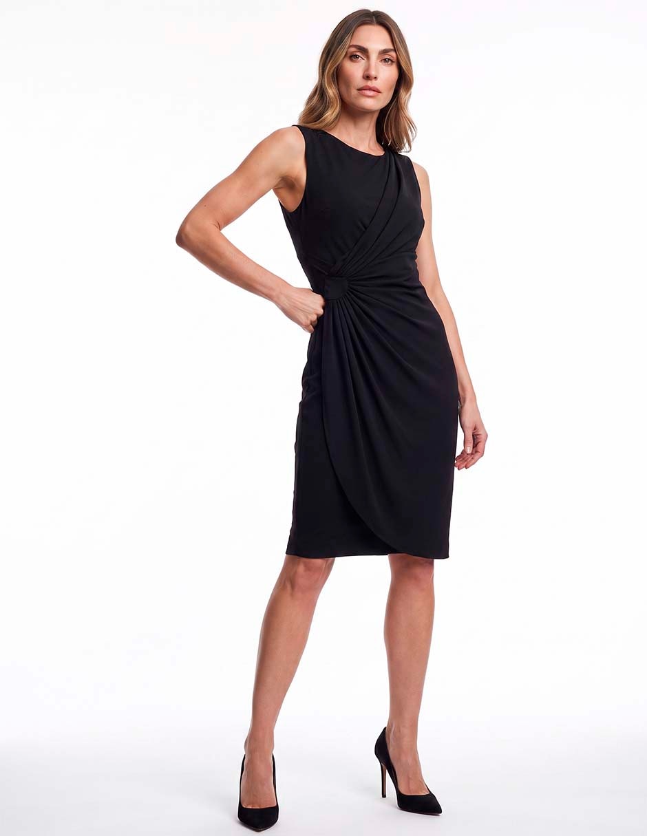 Vestido a la rodilla formal para mujer 3
