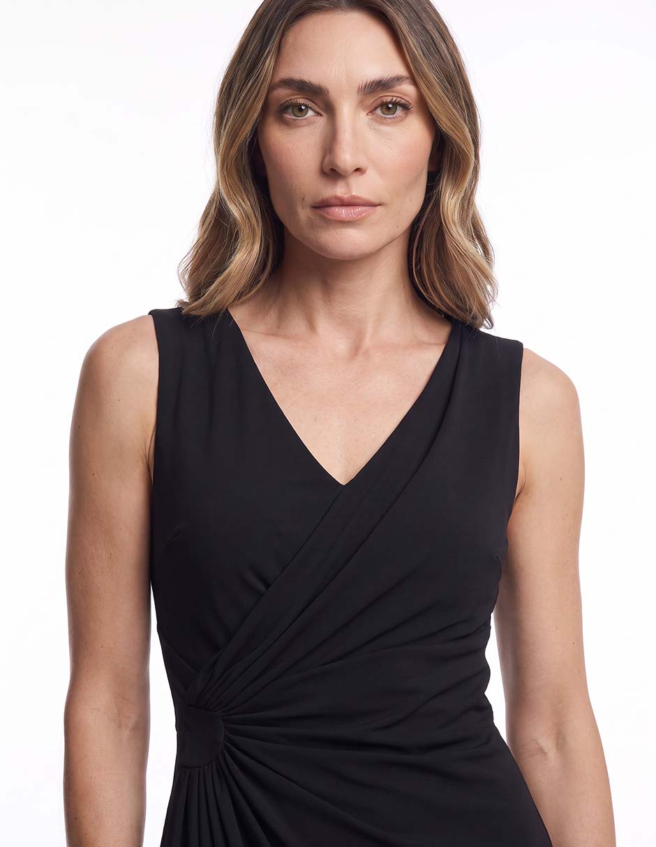 Vestido a la rodilla formal para mujer 2