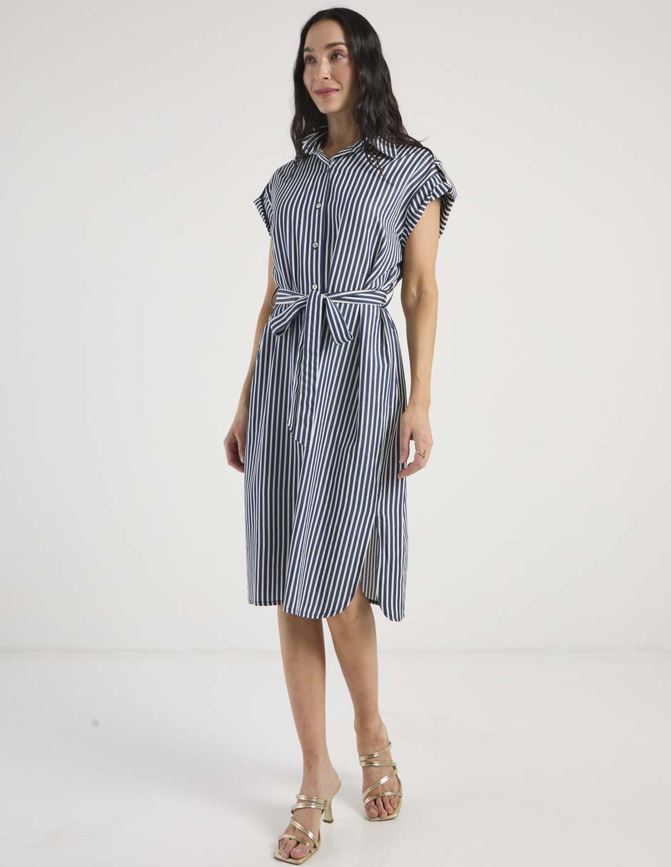Vestido a la rodilla casual para mujer 3