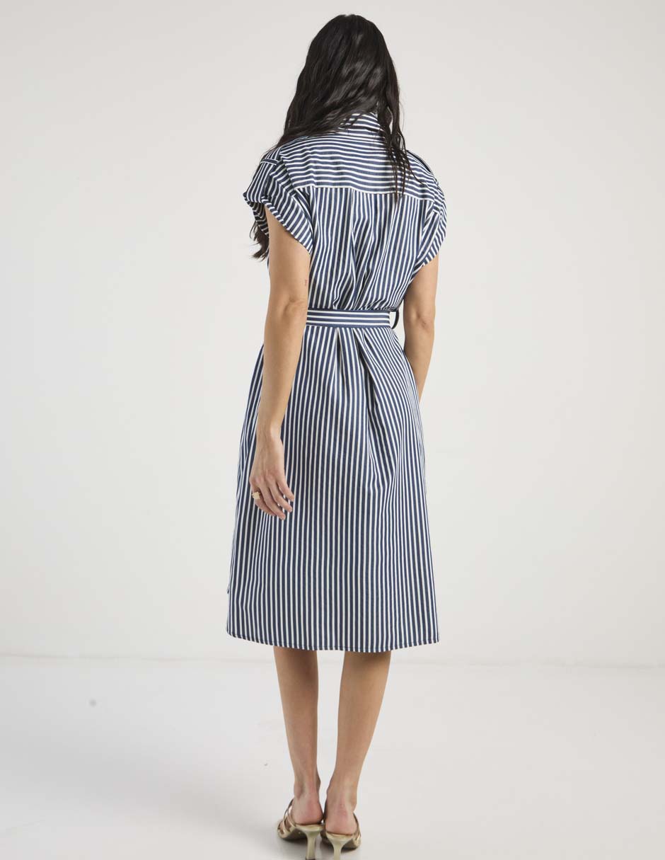 Vestido a la rodilla casual para mujer 6