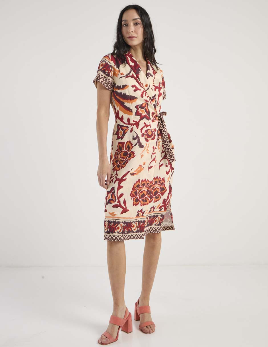 Vestido 3/4 casual para mujer 2