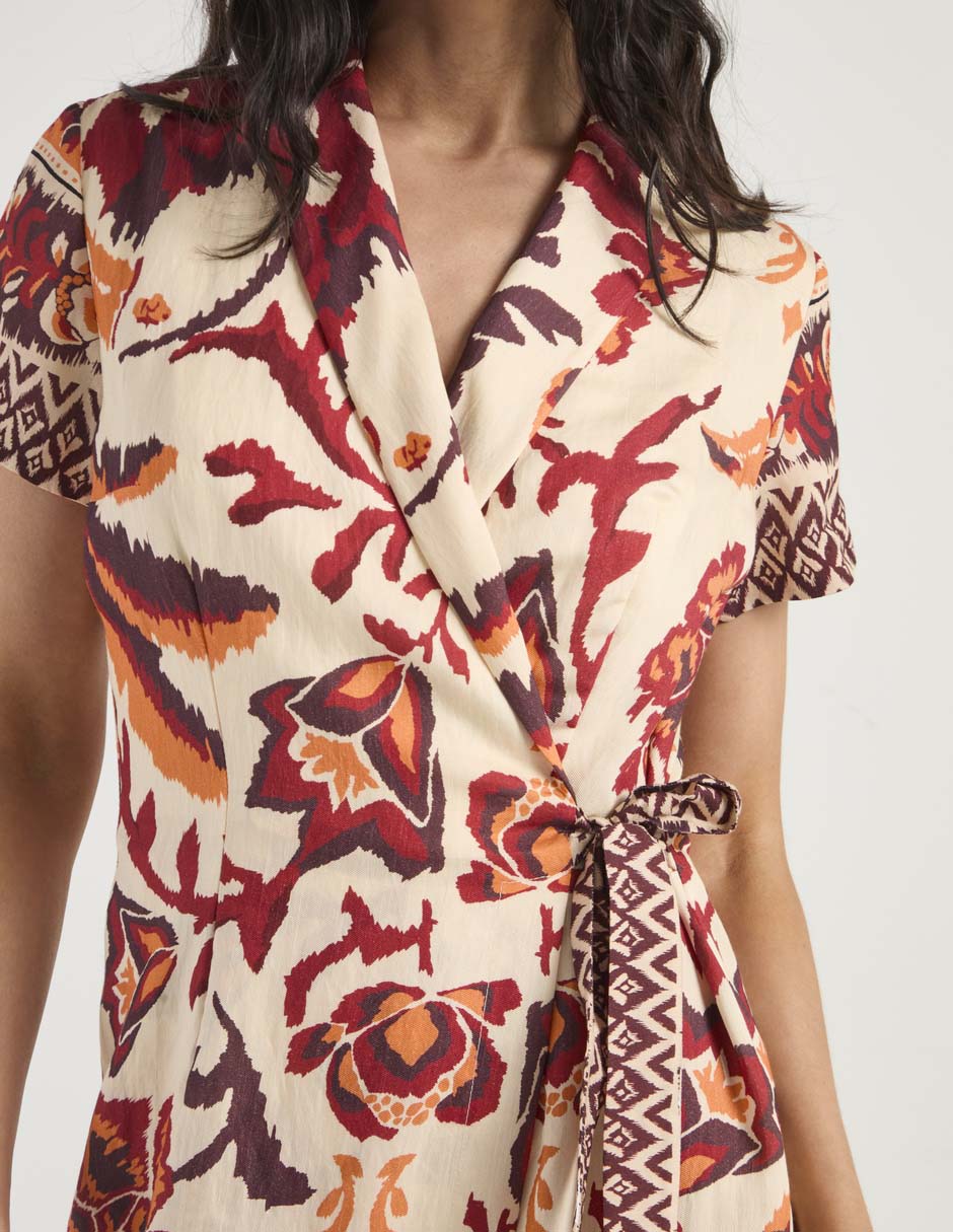 Vestido 3/4 casual para mujer 4