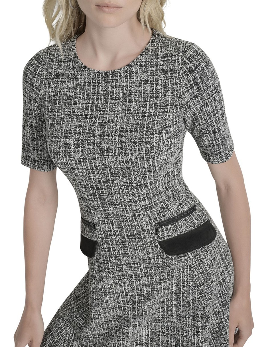 Vestido arriba rodilla casual dd6hm090 para mujer 2