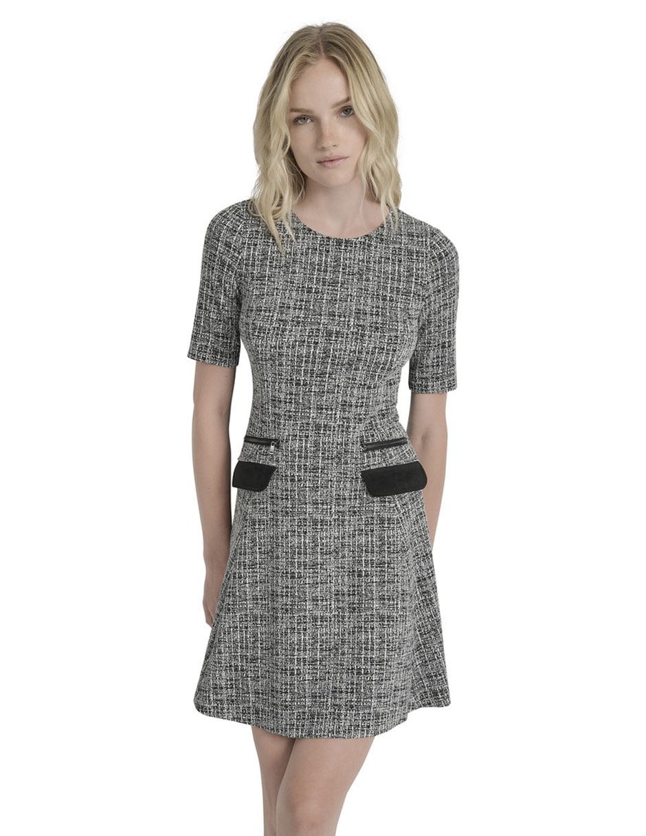 Vestido arriba rodilla casual dd6hm090 para mujer 6