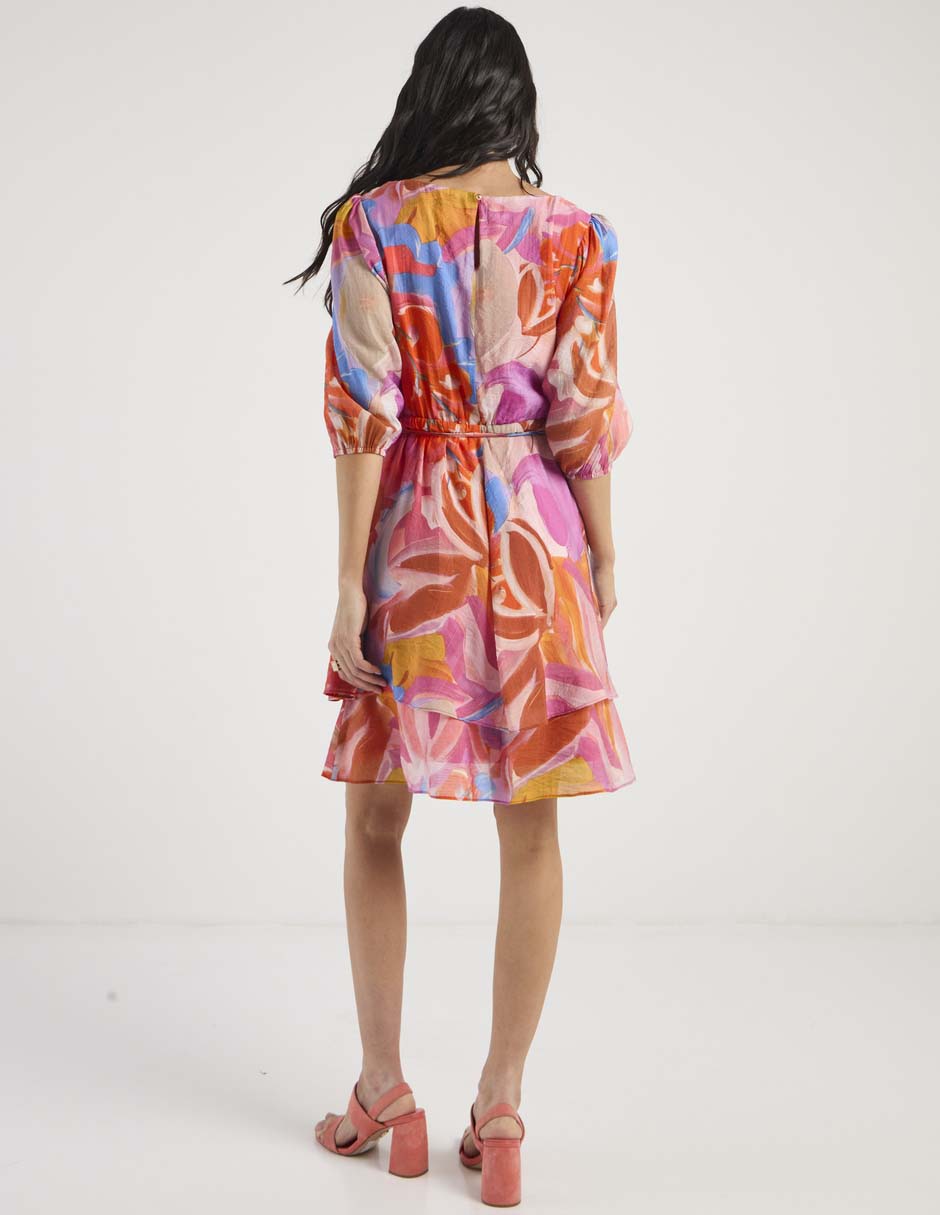 Vestido a la rodilla casual para mujer 6
