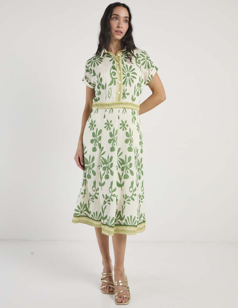 Vestido a la rodilla casual sin colección  "para mujer" 2