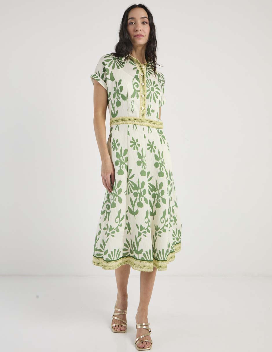 Vestido a la rodilla casual sin colección  "para mujer" 3