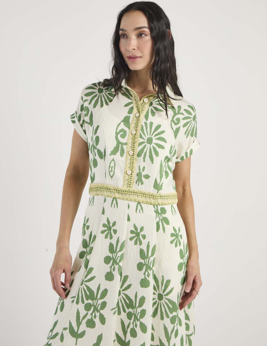 Vestido a la rodilla casual sin colección  "para mujer" 4