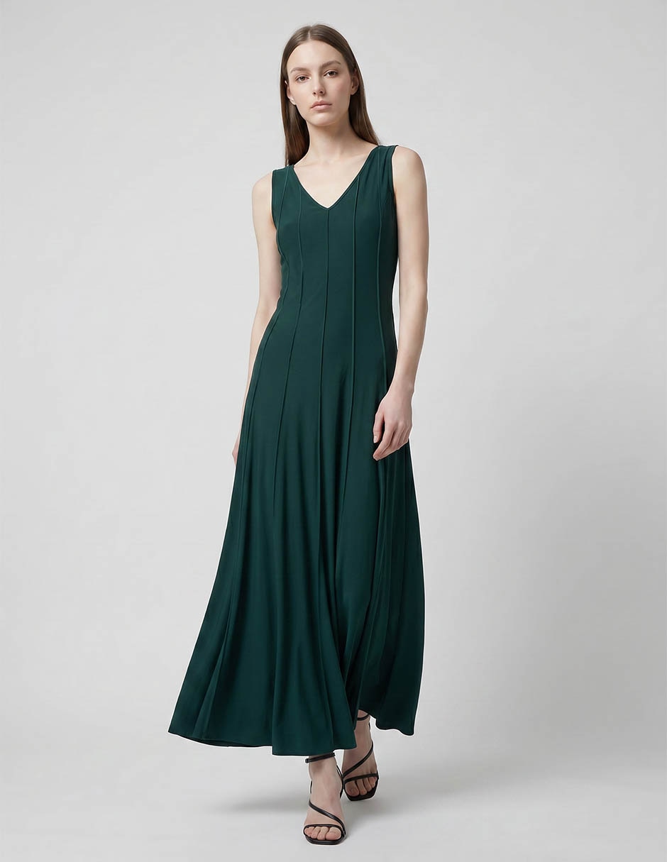 Vestido a la rodilla casual para mujer Vestido a la rodilla casual para mujer