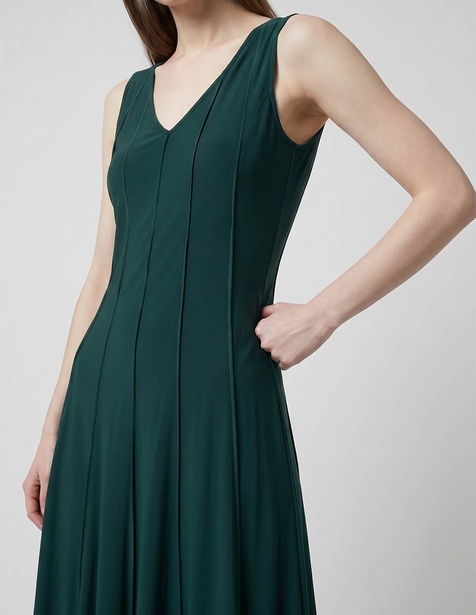 Vestido a la rodilla casual para mujer 3