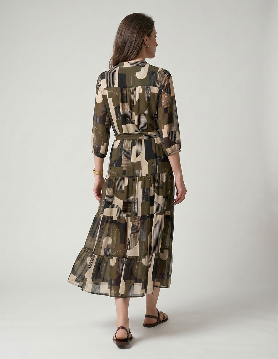 Vestido midi casual para mujer 2
