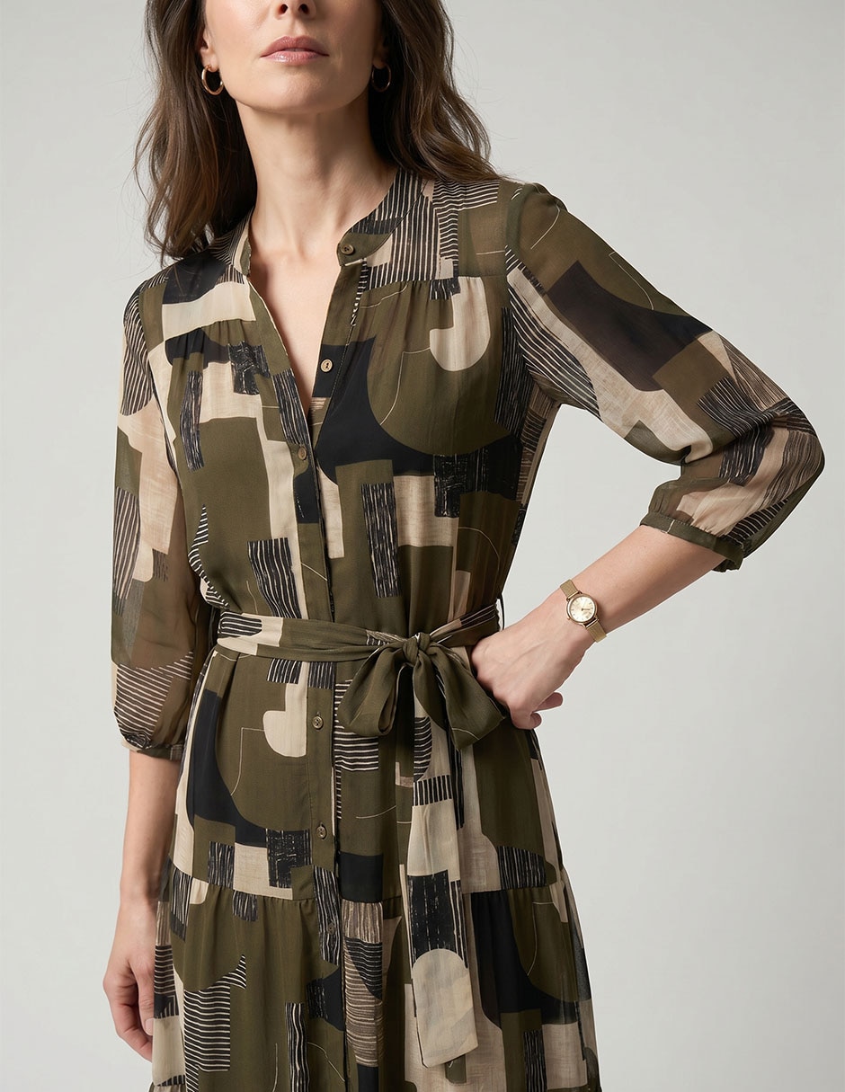 Vestido midi casual para mujer 3