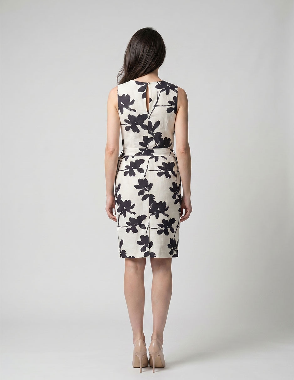 Vestido a la rodilla casual para mujer 2
