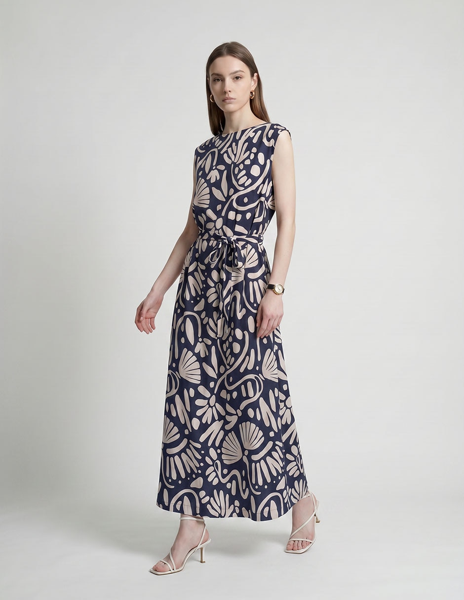 Vestido largo casual para mujer