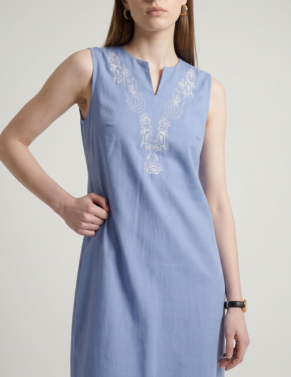 Vestido midi casual para mujer 3