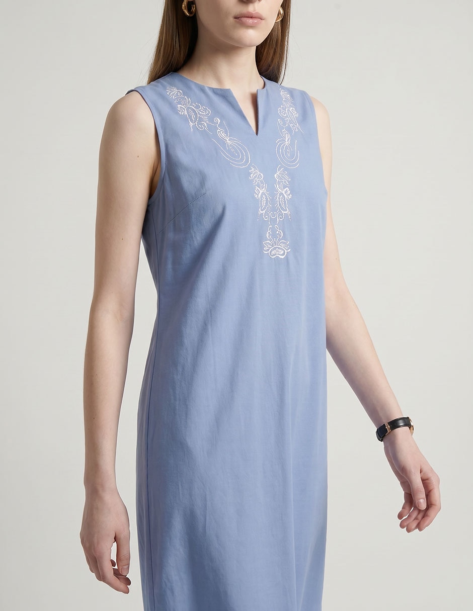 Vestido midi casual para mujer 6