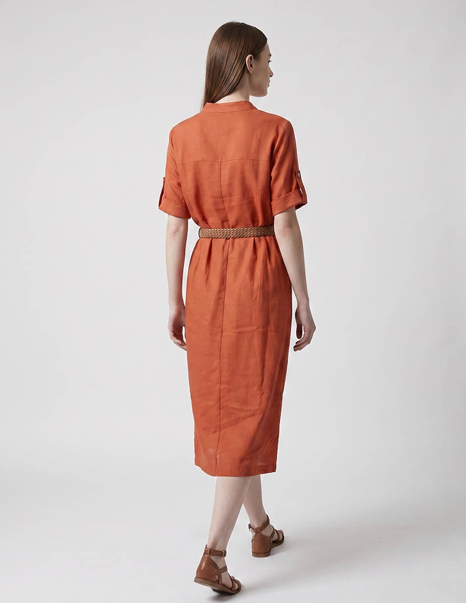 Vestido A La Rodilla Casual Rue De La Paix Vestidos De Fiesta Y Casuales Para Mujer 2