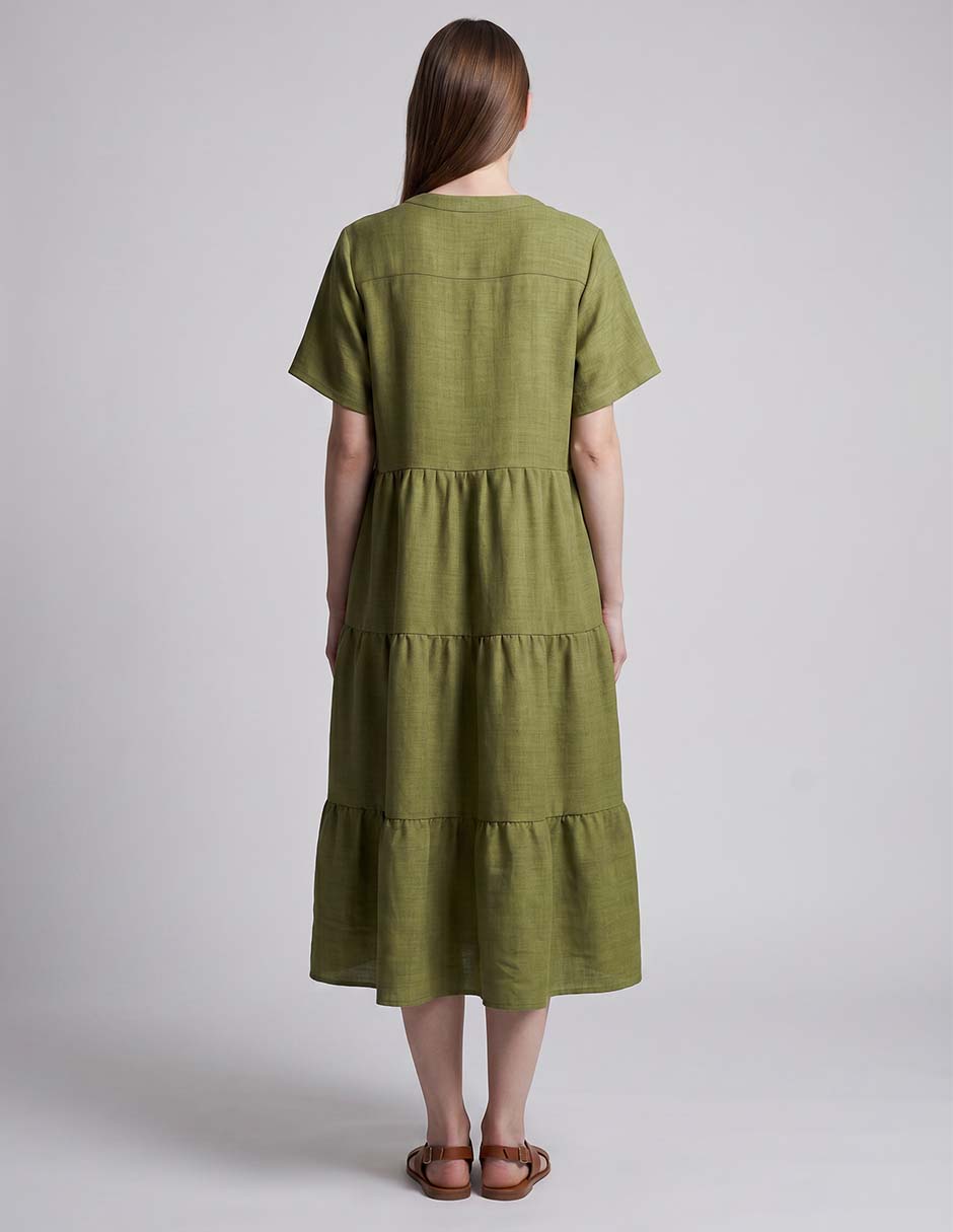 Vestido Maxi Casual Rue De La Paix Vestidos De Fiesta Y Casuales Para Mujer 2