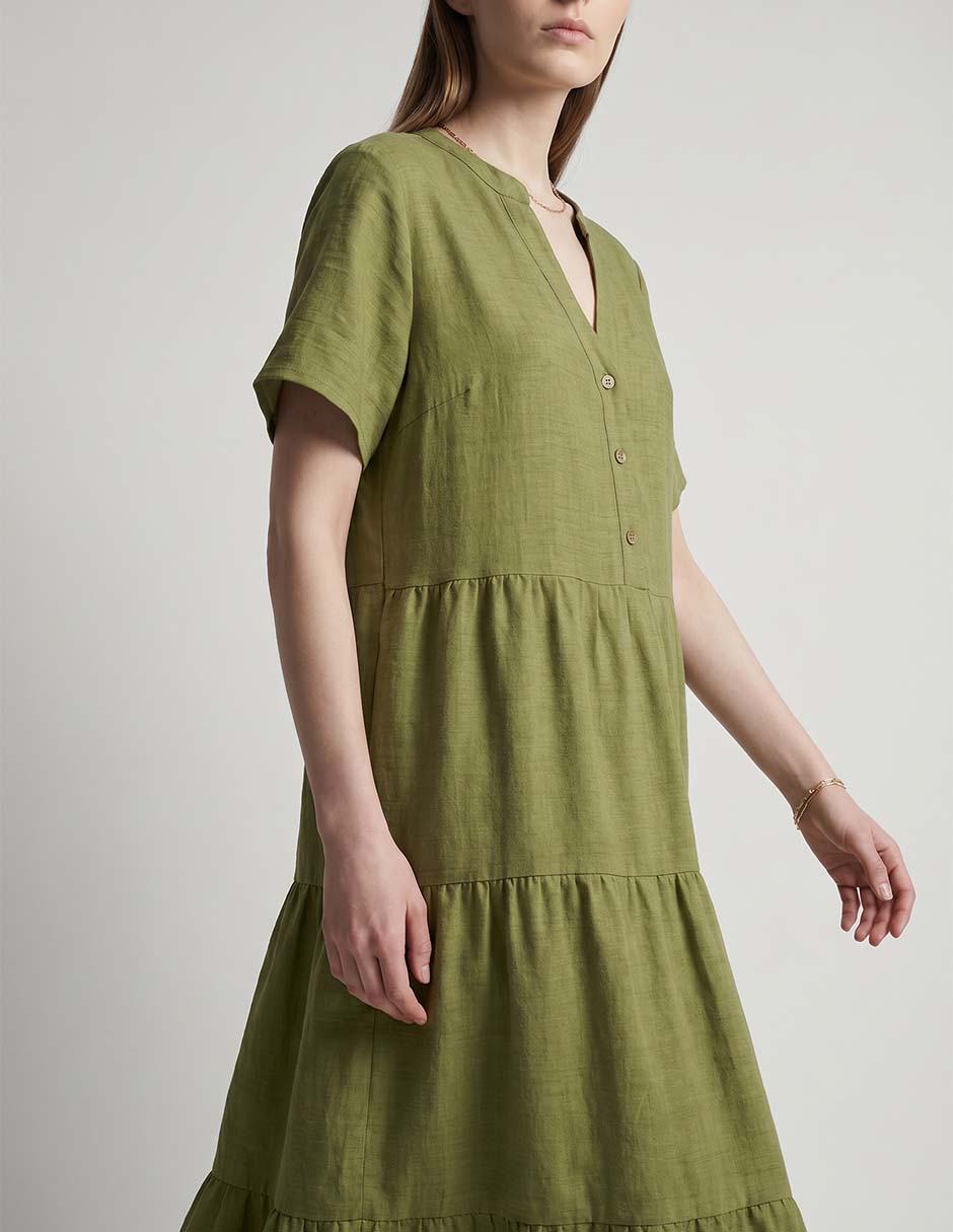 Vestido Maxi Casual Rue De La Paix Vestidos De Fiesta Y Casuales Para Mujer 3