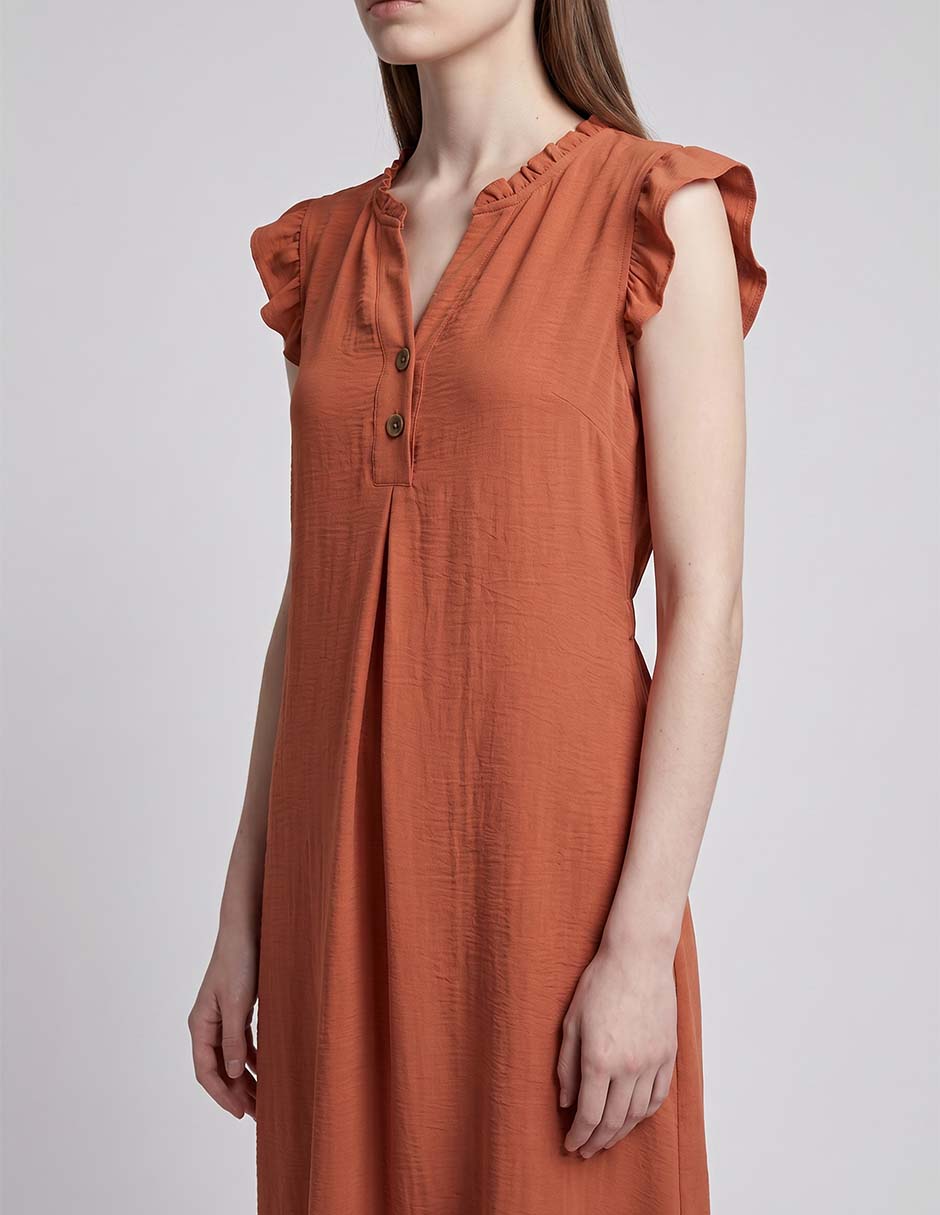 Vestido Maxi Casual Rue De La Paix Vestidos De Fiesta Y Casuales Para Mujer 3