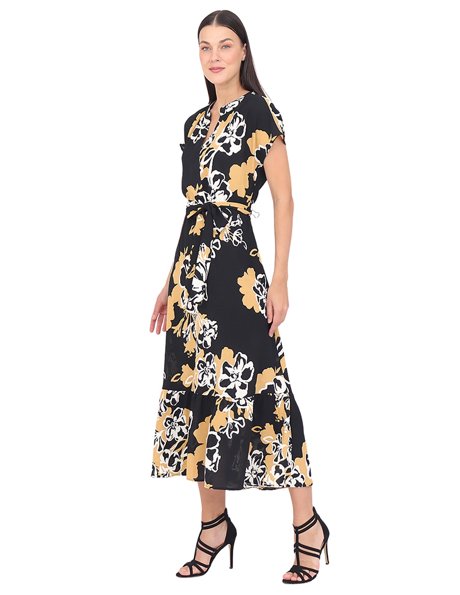 Vestido midi cocktail vestidos de fiesta y casuales para mujer 4