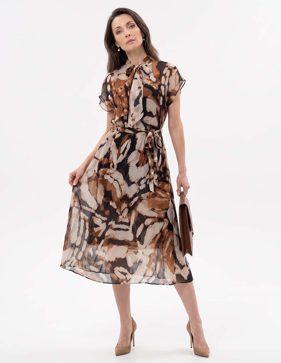 Vestido manga corta para mujer Vestido manga corta para mujer