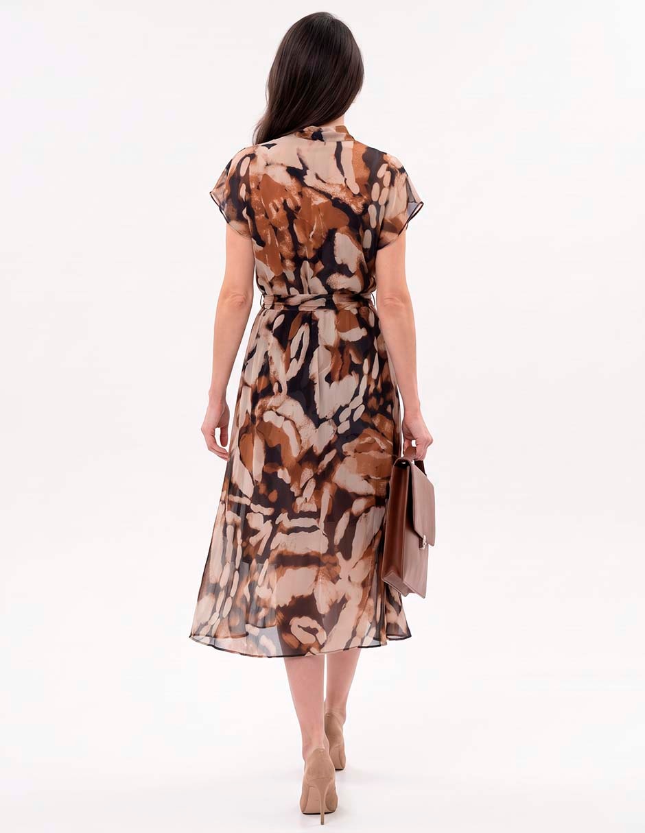 Vestido manga corta para mujer 3