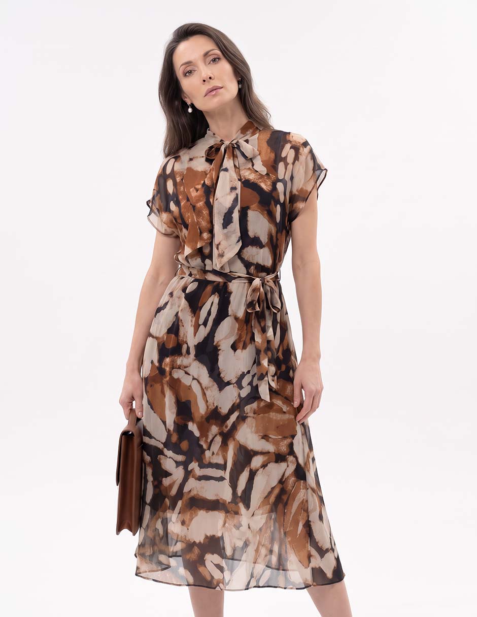 Vestido manga corta para mujer 2