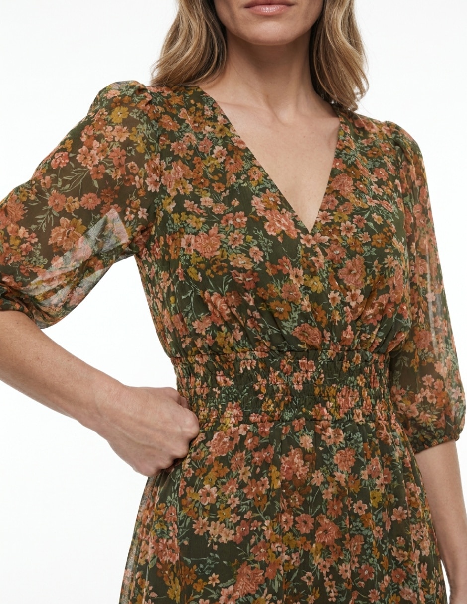 Vestido arriba rodilla para mujer 4
