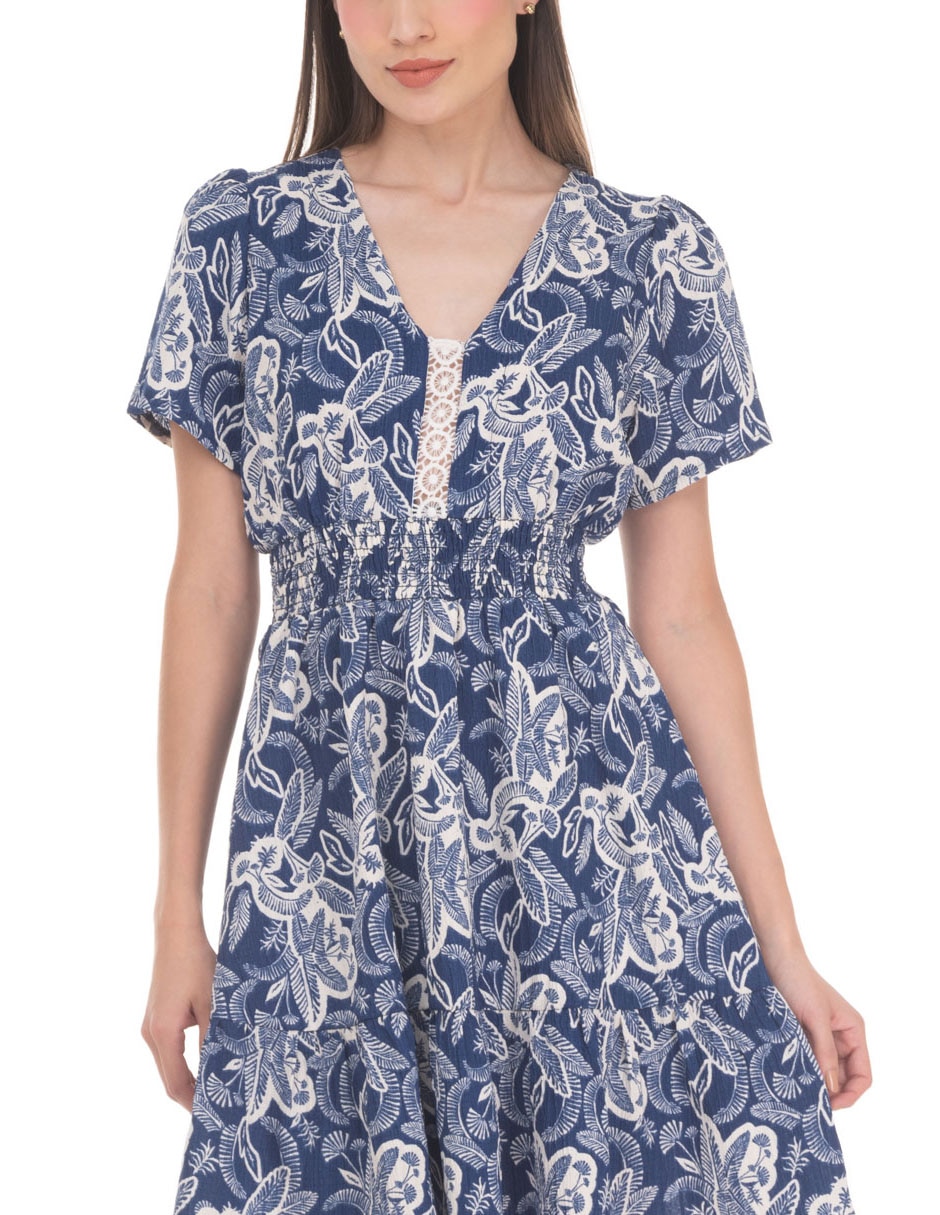 Vestido corto casual coleccion mayo para mujer 2
