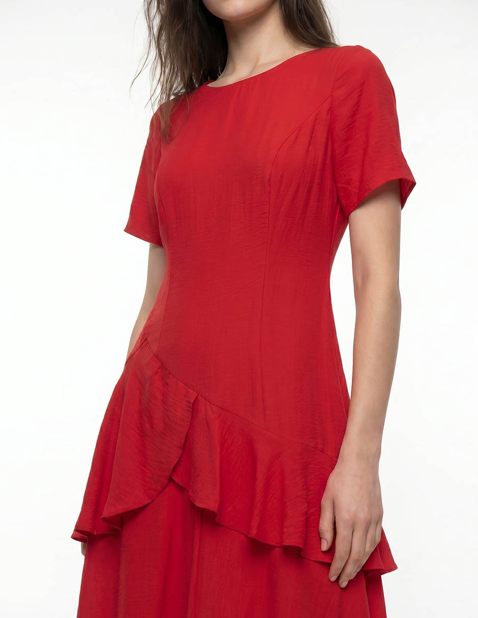 Vestido arriba de la rodilla casual para mujer 3