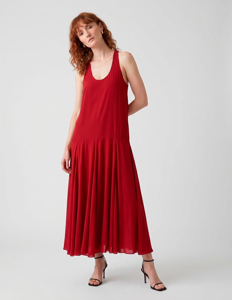 Vestido largo casual mare mare para mujer