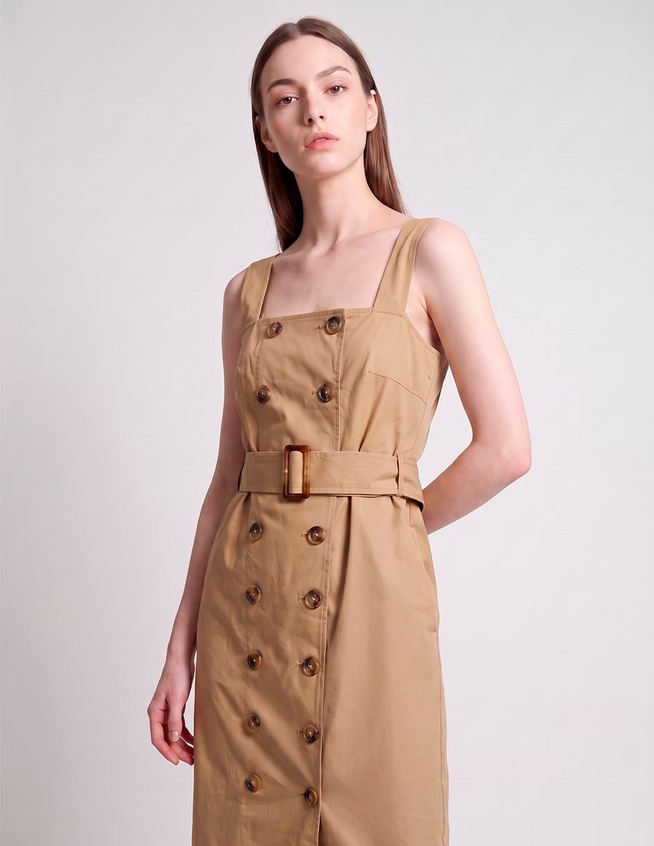 Vestido midi casual para mujer 3
