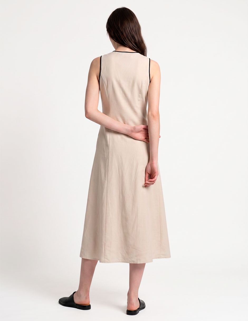 Vestido midi casual para mujer 2
