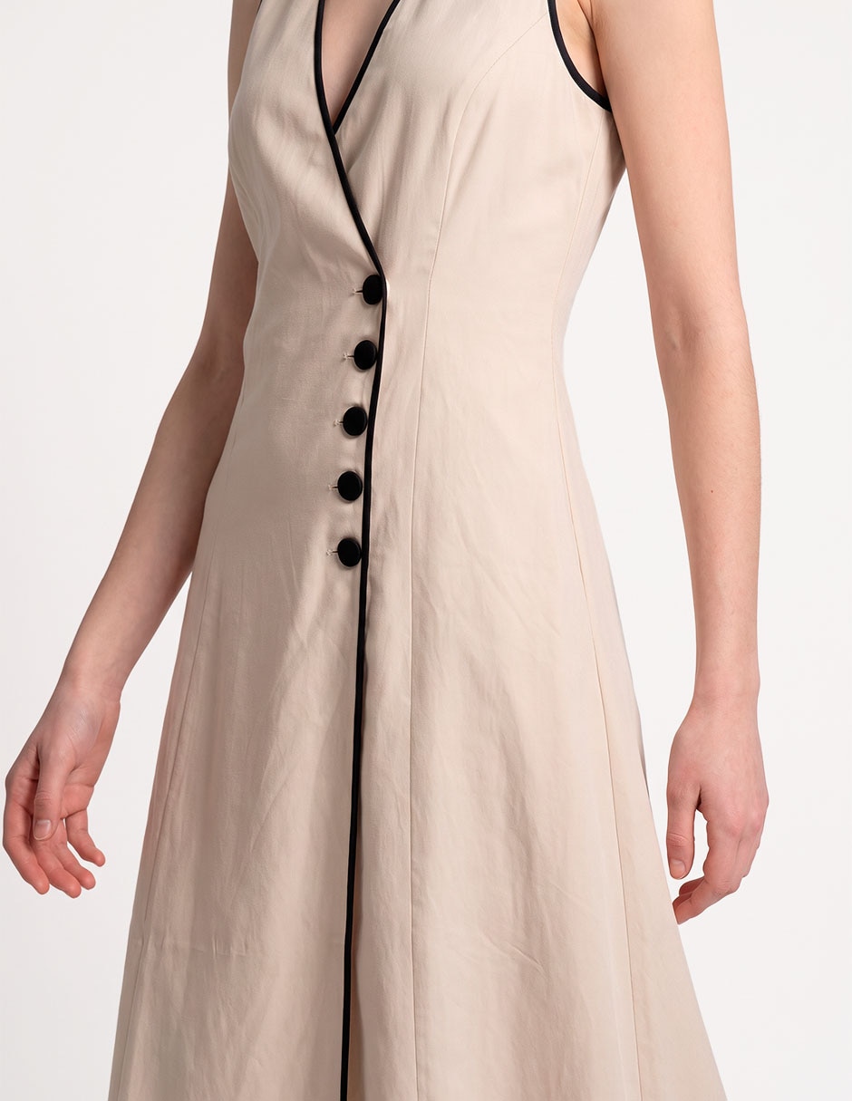 Vestido midi casual para mujer 3