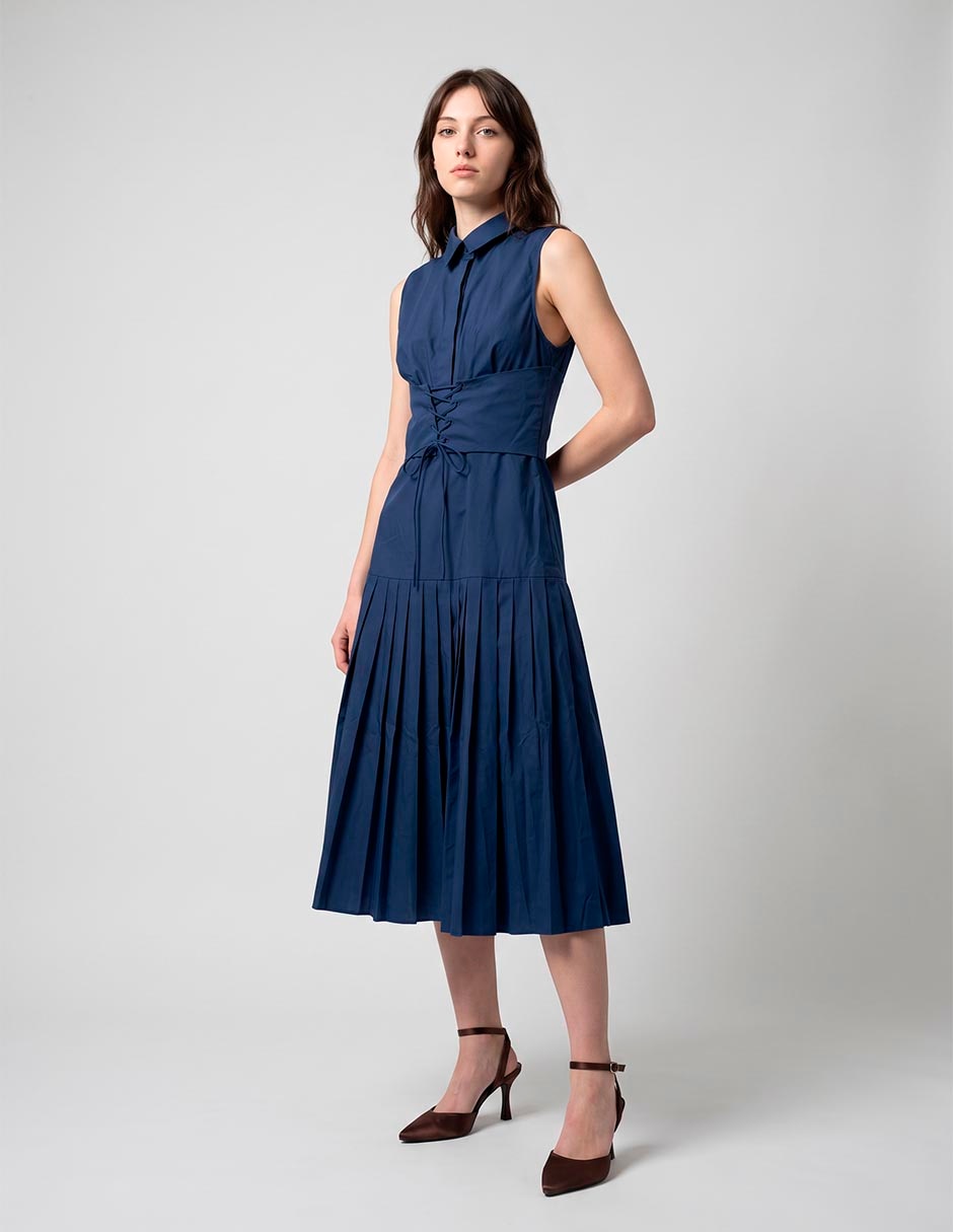 Vestido midi casual para mujer