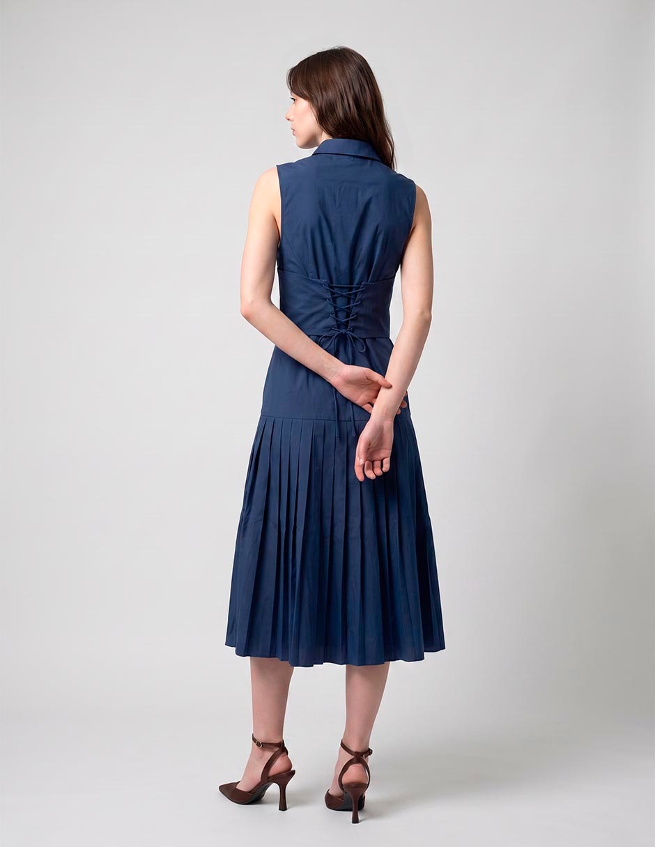 Vestido midi casual para mujer 4