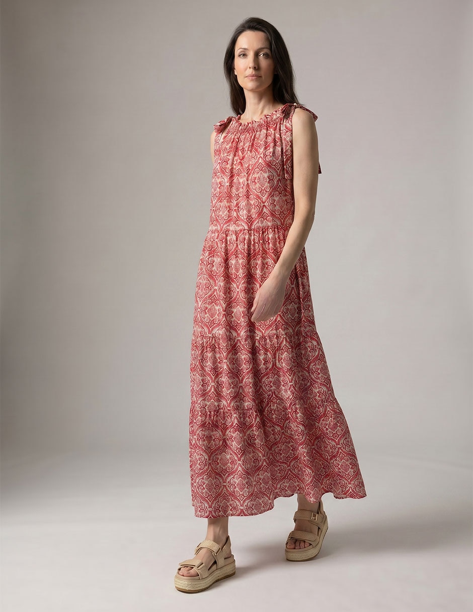 Vestido largo casual para mujer 3