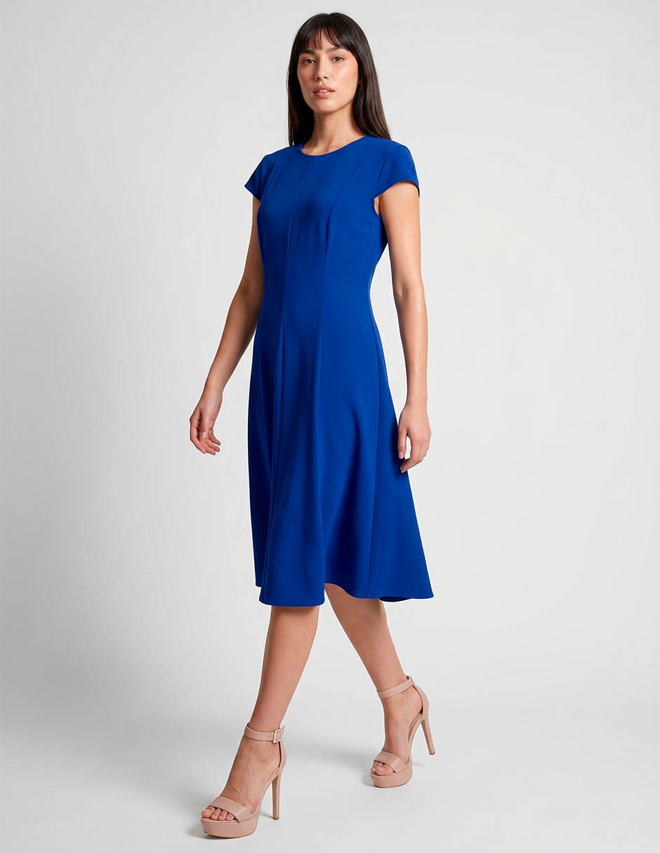 Vestido a la rodilla cocktail para mujer