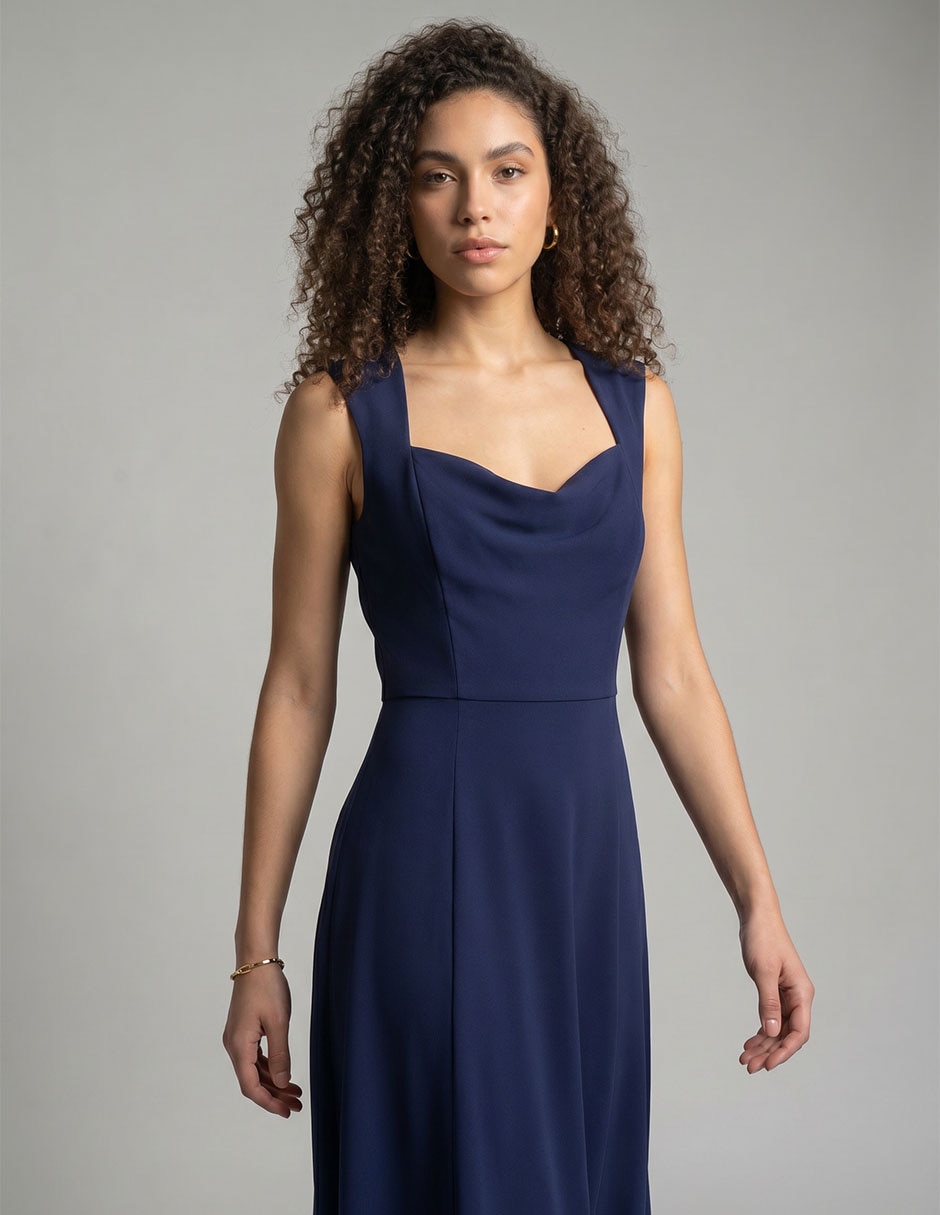 Vestido largo casual para mujer 3